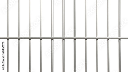 Wallpaper Mural Metal bars create strong and secure barrier, often used various applications like fencing or enclosures. sleek design emphasizes durability Torontodigital.ca