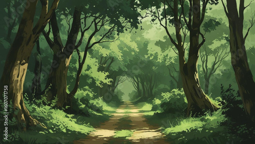 Enchanted Forest Path