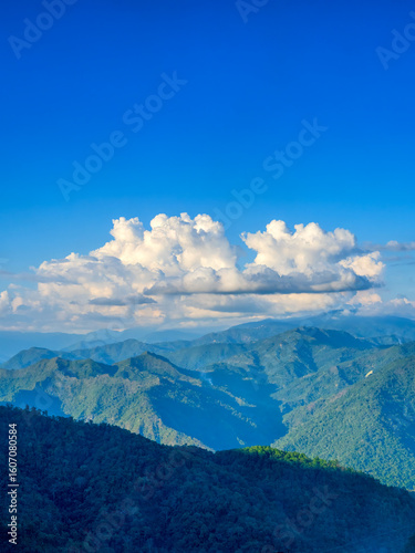 Clouds over the hills of north bengal