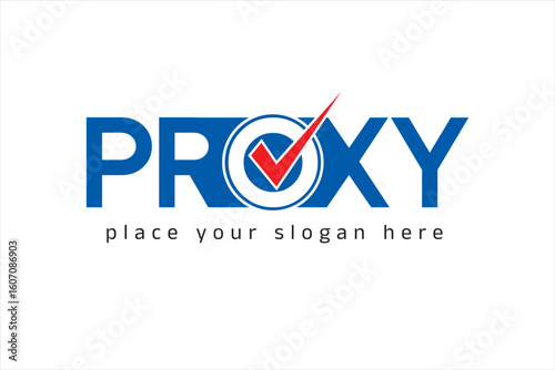 Proxy business logo design