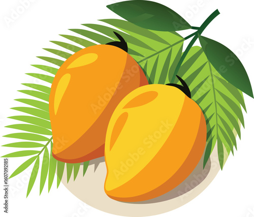 This title includes the key elements: mango, vector illustration, and freshness—without using a colon and staying relevant to the tags and original sentences Let me know if you'd like more variations!
