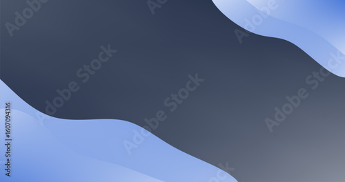 Gradient Purple Background with Gradient Blue lines Fluid Shape Abstract pattern