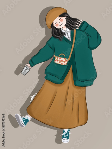 old fashioned woman