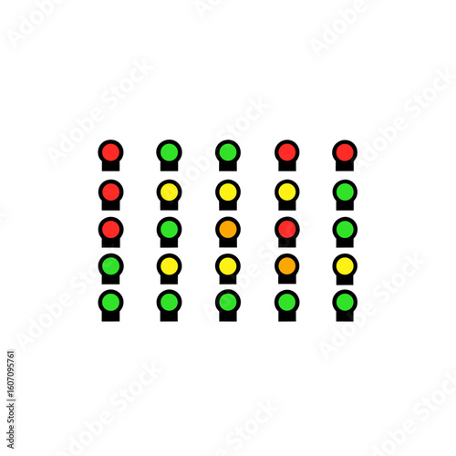  different traffic light set