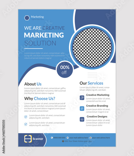 Enhance your brand visibility with this high-quality business flyer, designed for corporate marketing, product launches, and business events. Featuring a modern, sleek design with bold typography.