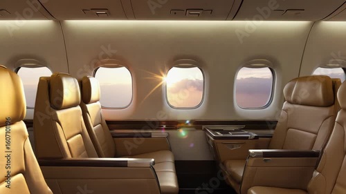 Enjoying a sunset from luxury cabin