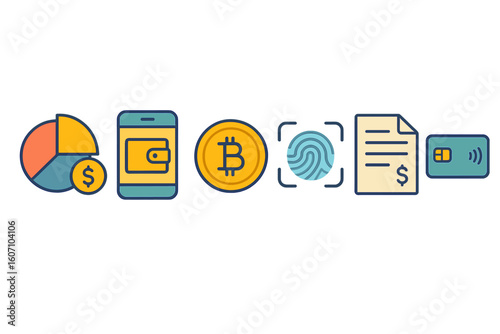 Visual representation of digital finance concepts illustrating cryptocurrency, transactions, and security in the modern economy landscape