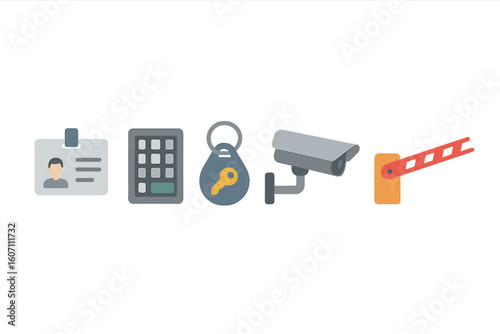 Security tools for access control and surveillance in a modern facility