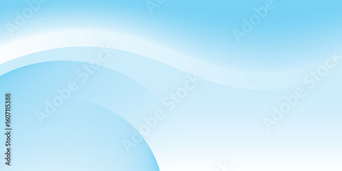 Abstract white wavy glowing lines on a blue background. Futuristic digital high-technology pattern. Health Care concept. vector ilustration.
