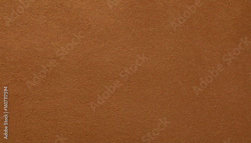 Brown Fleece Fabric Texture. Flat Surface. Textile Material. Background.