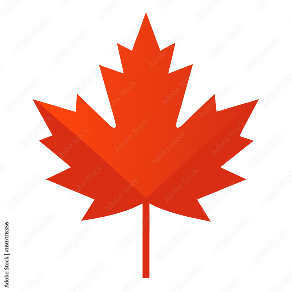 Maple Leaf AI Vector Design for Patriotic Festivities Maple Leaf AI Vector Design for Patriotic Festivities