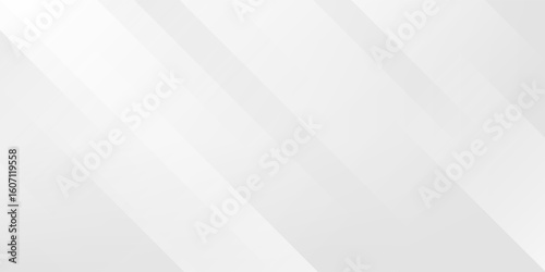 Gray and white diagonal line architecture geometry tech abstract subtle background vector illustration.