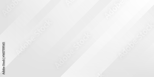 Gray and white diagonal line architecture geometry tech abstract subtle background vector illustration.