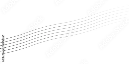 abstract wave curve, for minimal hill skyline vector