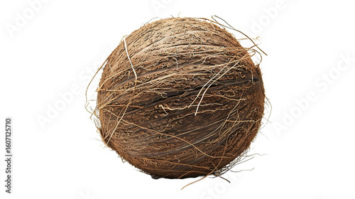 coconut isolated on white