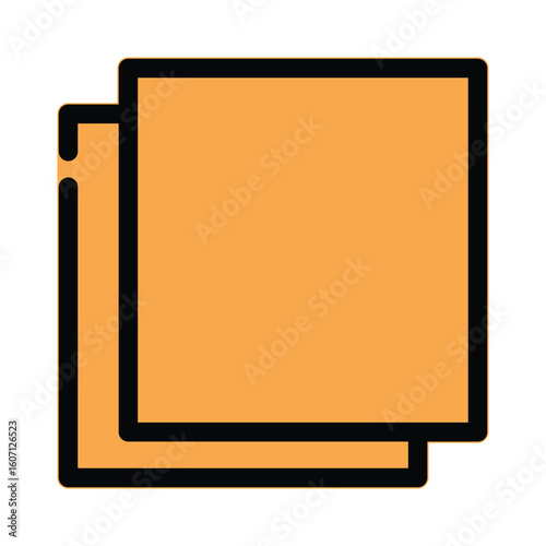 Paper icon design template