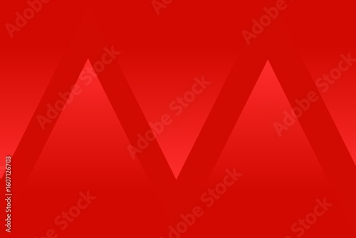 Abstract background red gradient triangle pattern