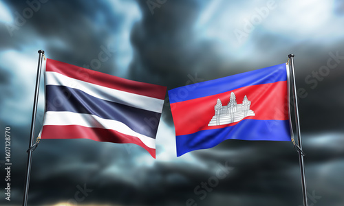 thailand vs cambodia country national military army soldier weapon gum government un unsc danger international border armed force war military soldier battle siam thailand cambodia unsc un attack war 