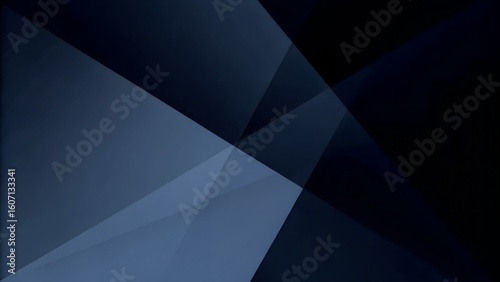 Prismatic Depth – Abstract Geometric Layers, Conceptual Blueprint, Innovation Structure, Minimalist Shadows, Strategic Flow