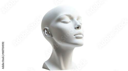 3d render head
