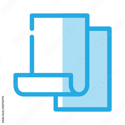 Paper icon design template