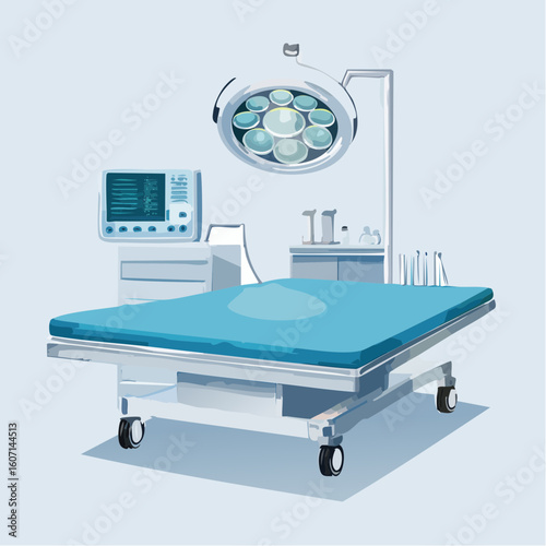 Modern Hospital Operating Room Equipment