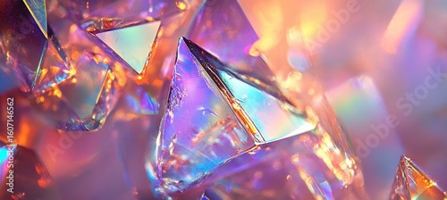 Abstract Crystal Cluster