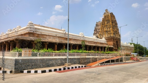 Architectural design at Vontimitta Kodanda Rama Swamy Temple located at Kadapa in Andhra Pradesh India