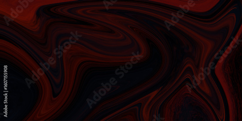 Fototapeta Naklejka Na Ścianę i Meble -  The texture red and black marble pattern modern style Liquid background .Liquid gold abstract background vector , illustration Abstract color acrylic pours liquid marble surface design.