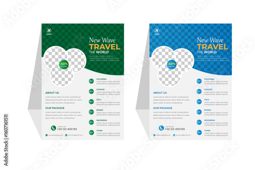 This is a travel flyer with a lot of extras. You can travel to many countries with discounts.
