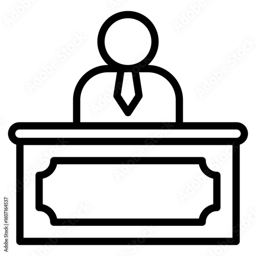 Hr Manager  Icon Element For Design