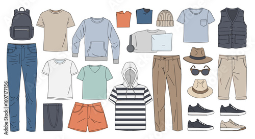 Casual menswear collection essential wardrobe staples for everyday comfort and style