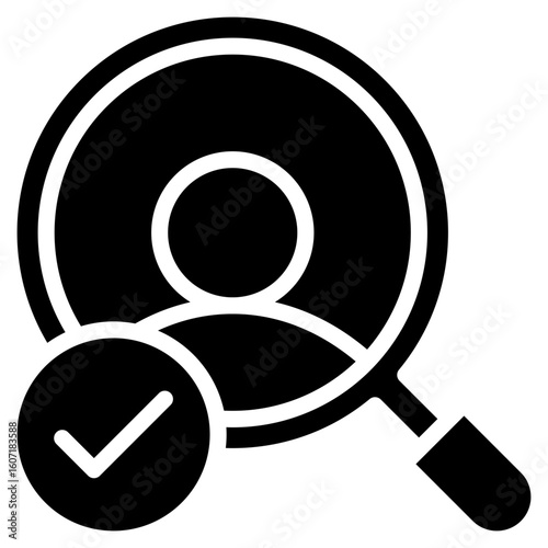 Recruitment  Icon Element For Design