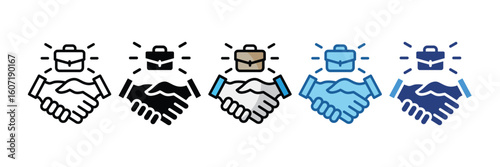 New Hire  Icon Element For Design