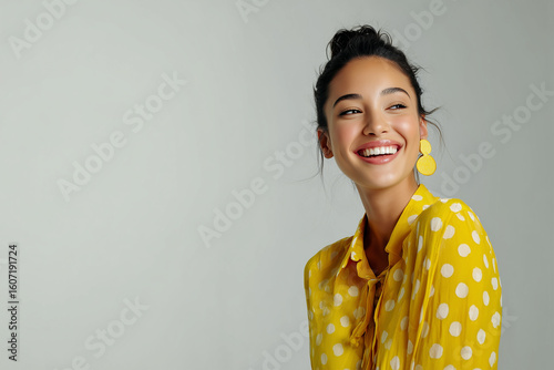 Fashion model isolated 3d background