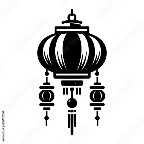 vector illustration of a lanterns 
