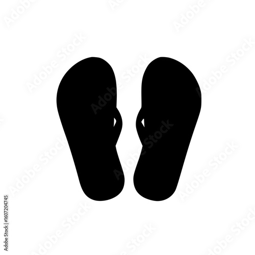 Slippers  isolated on white