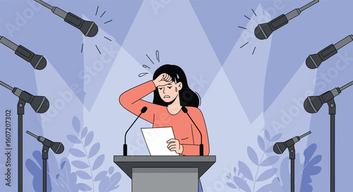 Public speaking anxiety and strategies for overcoming stage fright during presentations