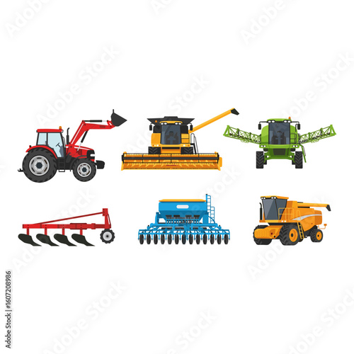 Collection of Agricultural Machinery and Equipment