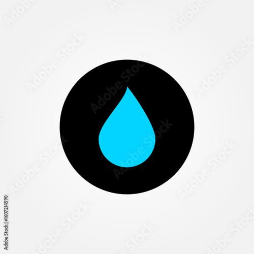 water icon symbol illustration vector eps10 logo template design 