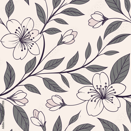 seamless floral pattern