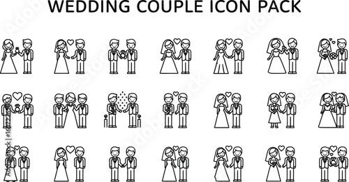 A wedding grid involves various carefully chosen items that serve different purposes, from decorative to symbolic. The bridal gown, tuxedo, and floral arrangements enhance the elegance of the day.