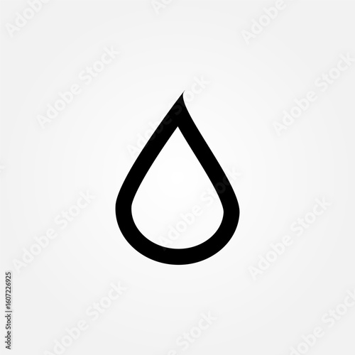 water icon symbol illustration vector eps10 logo template design 