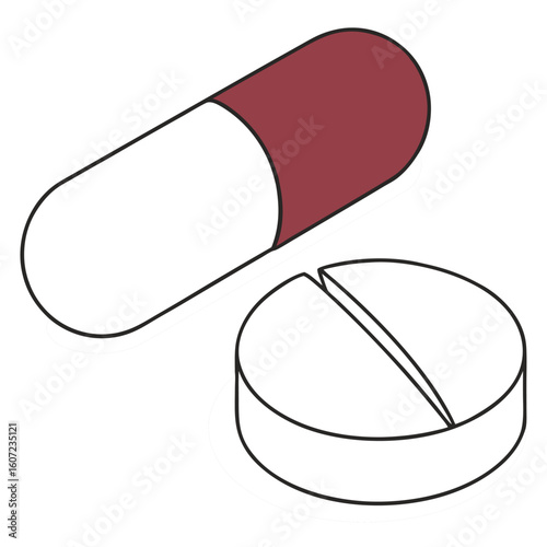 pill and capsule