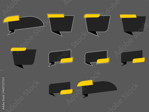 Modern Popup Banners with Speech Bubble Style