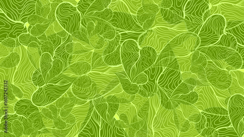 abstract leaf nature inspired pattern background