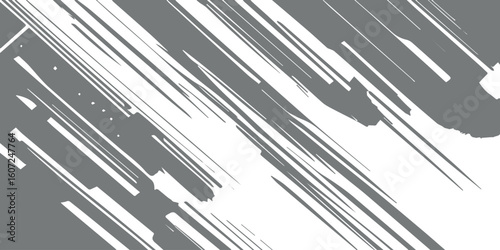 Dynamic black and white abstract grunge texture