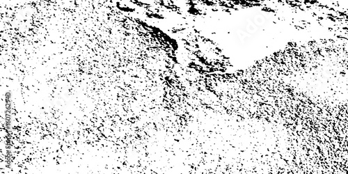 Distress wall splat urban overlay spotted concrete grain surface grainy noise rust wall grunge black splatter and white background. damaged chalk crack rough ink wall texture.	