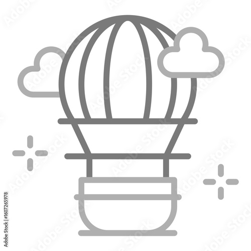 Hot Air Balloon Icon
