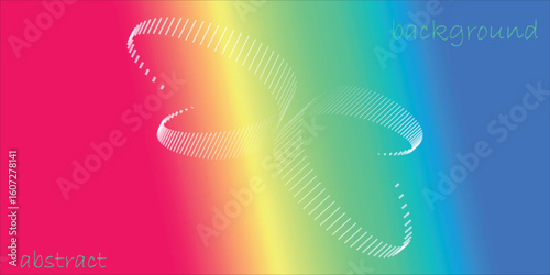  Blurred light strong colorful gradient abstract background